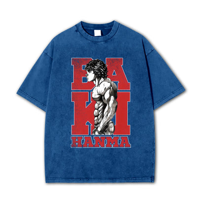 Ultimate Grappler Hanma V11 Vintage T-Shirt