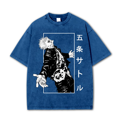 Tokyo Sorcery Satoru Gojo V4 Vintage T Shirt