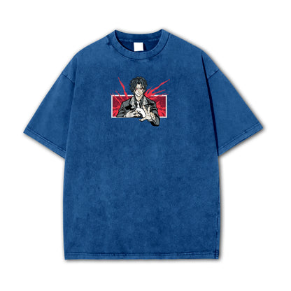 Blade of the Demon Hunters Muzan Kibutsuji Vintage T Shirt