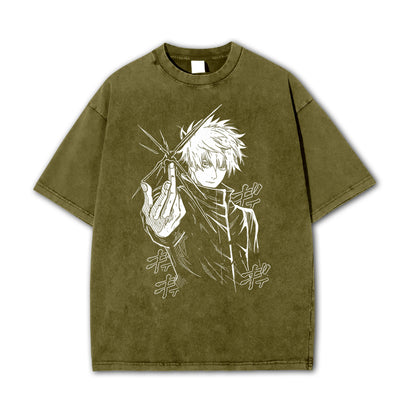 Tokyo Sorcery Satoru Gojo V2 Vintage T Shirt