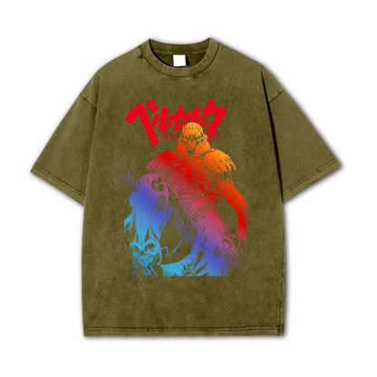 Dark Sword Saga Skull Knight Vintage T Shirt
