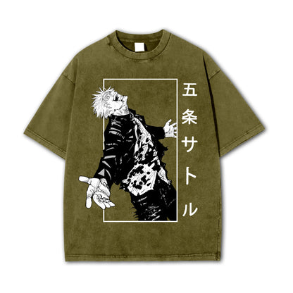 Tokyo Sorcery Satoru Gojo V4 Vintage T Shirt