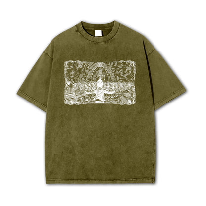 Titan Siege Freedom Fighter Blood Fiend Vintage T-Shirt