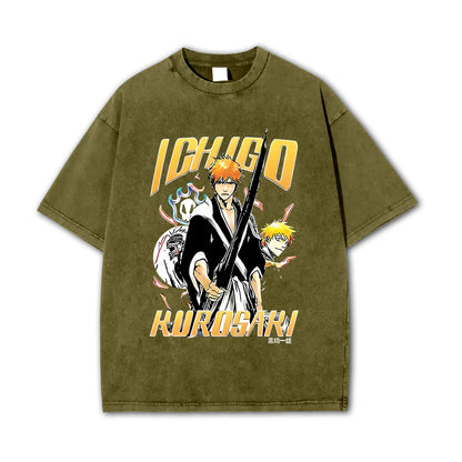 Soul Reaper Ichigo Kurosaki Vintage T Shirt