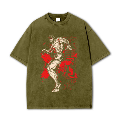 Ultimate Grappler Hanma V7 Vintage T-Shirt