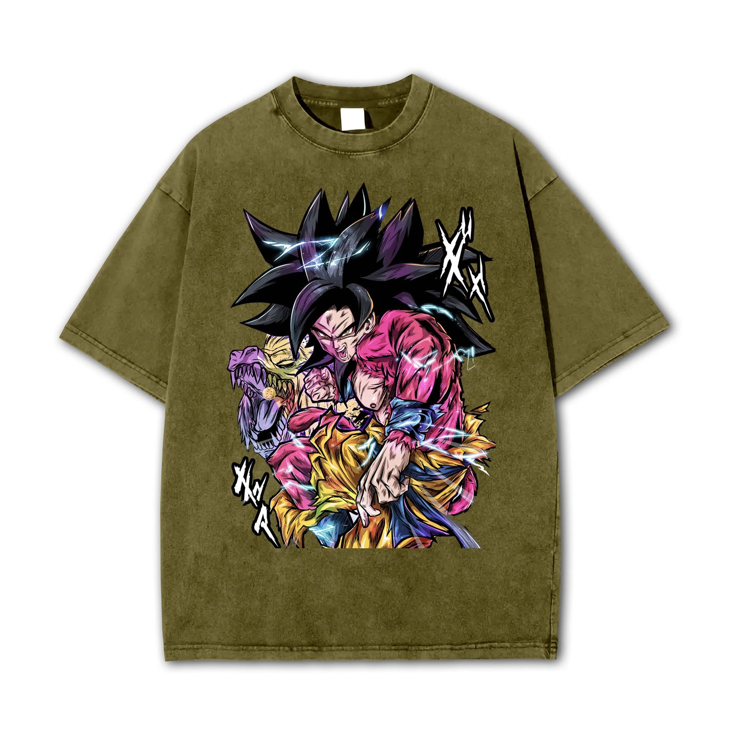 Saiyan Legacy Warrior SS4 Vintage T-Shirt