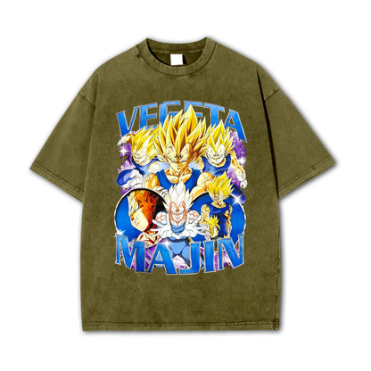 Saiyan Legacy Majin Prince of Pride Vintage T-Shirt