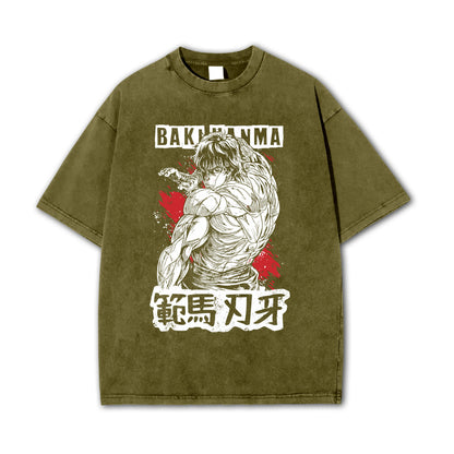 Ultimate Grappler Hanma V3 Vintage T-Shirt