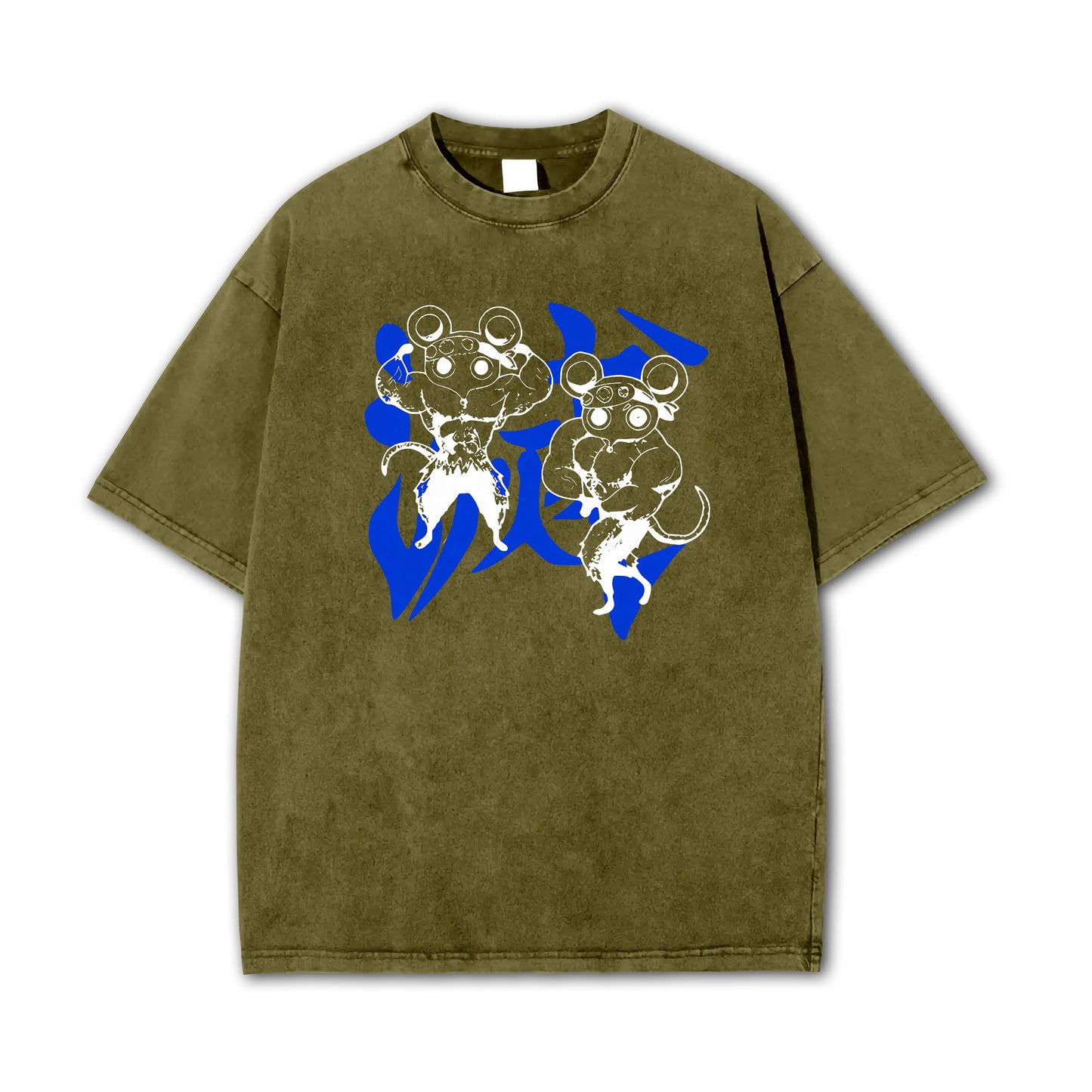 Demon Slayer Muskelmäuse T-Shirt