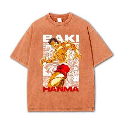Ultimate Grappler Hanma V4 Vintage T-Shirt