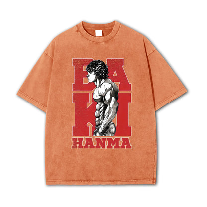 Ultimate Grappler Hanma V11 Vintage T-Shirt