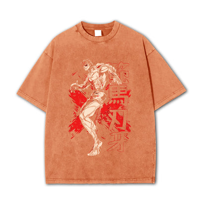 Ultimate Grappler Hanma V7 Vintage T-Shirt