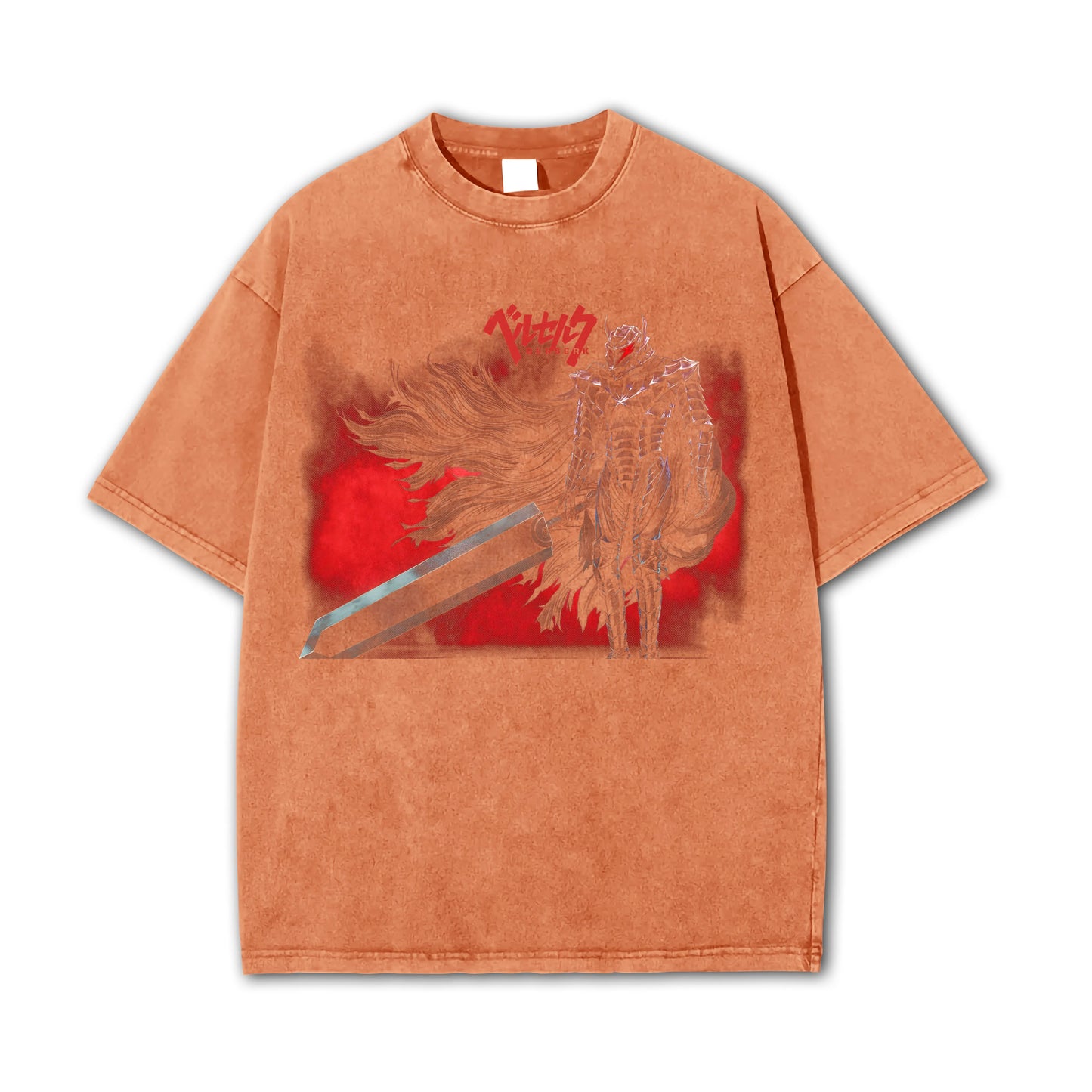 Dark Sword Saga Black Swordsman V9 Vintage T-Shirt