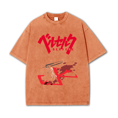 Dark Sword Saga Swordsman V10 Vintage T Shirt