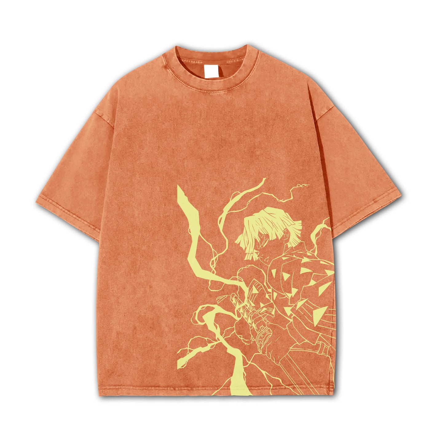 Blade of Demon Hunters Thunder Breather V2 Vintage T-Shirt