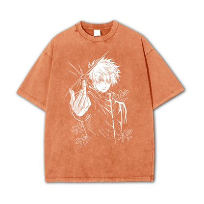Tokyo Sorcery Satoru Gojo V2 Vintage T Shirt