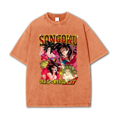 Saiyan Legacy GT Goku Vintage T Shirt