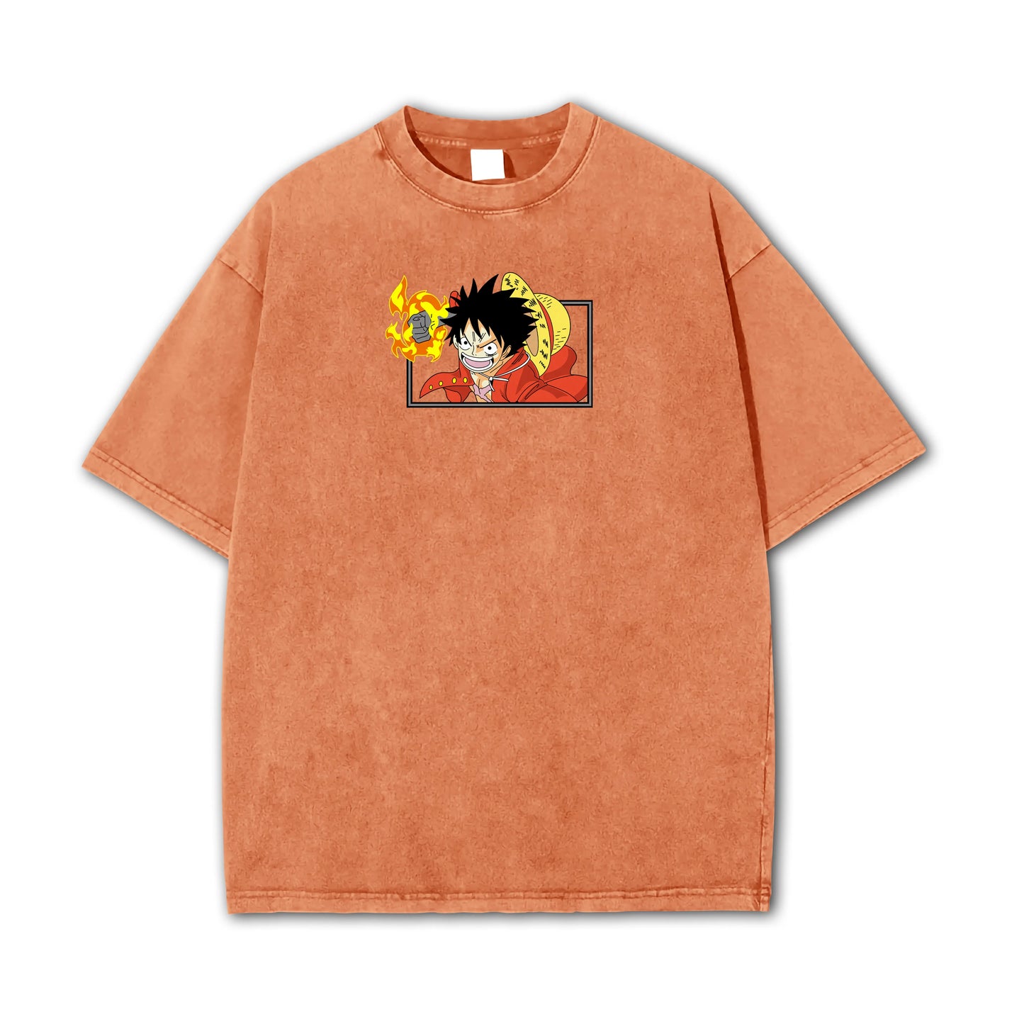 One Piece Ruffy Fire Punch T-Shirt