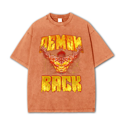 Baki - Yujiro Hanmas Dämonen-Rücken-T-Shirt