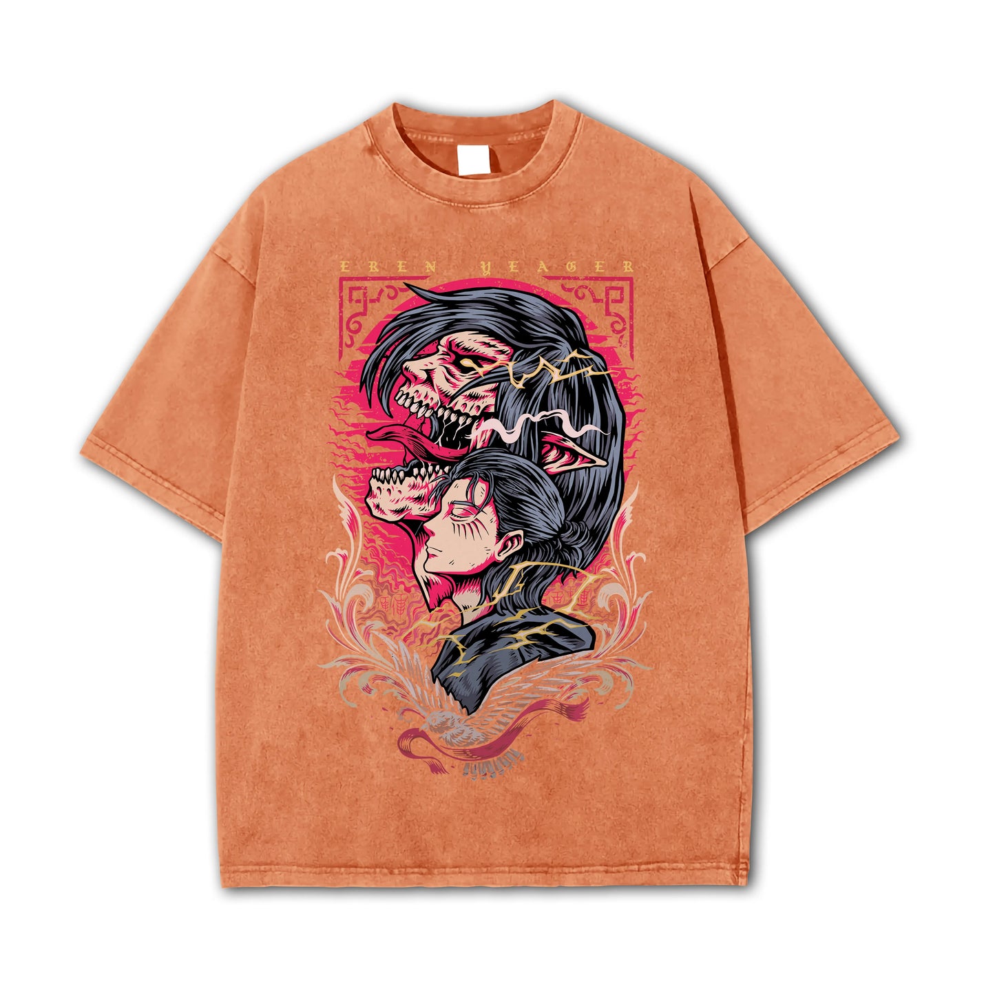 Angriff auf Titan Eren Yeager Angriff Titan T-Shirt