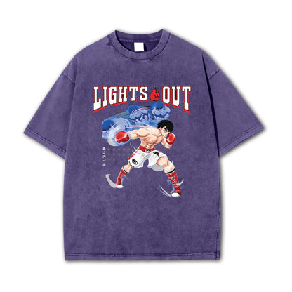 Fighting Spirit Kamogawa Lights Out Vintage T-Shirt