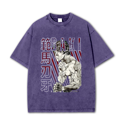 Ultimate Grappler Hanma V15 Vintage T Shirt