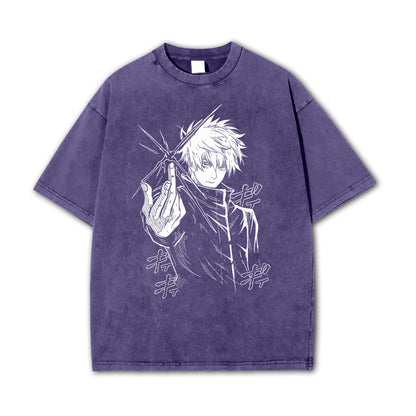 Tokyo Sorcery Satoru Gojo V2 Vintage T Shirt