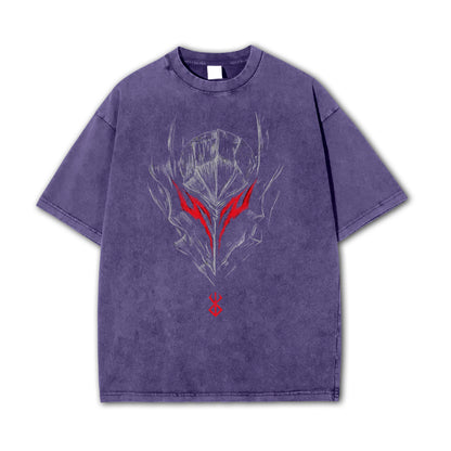 Dark Sword Saga Black Swordsman V6 Vintage T Shirt