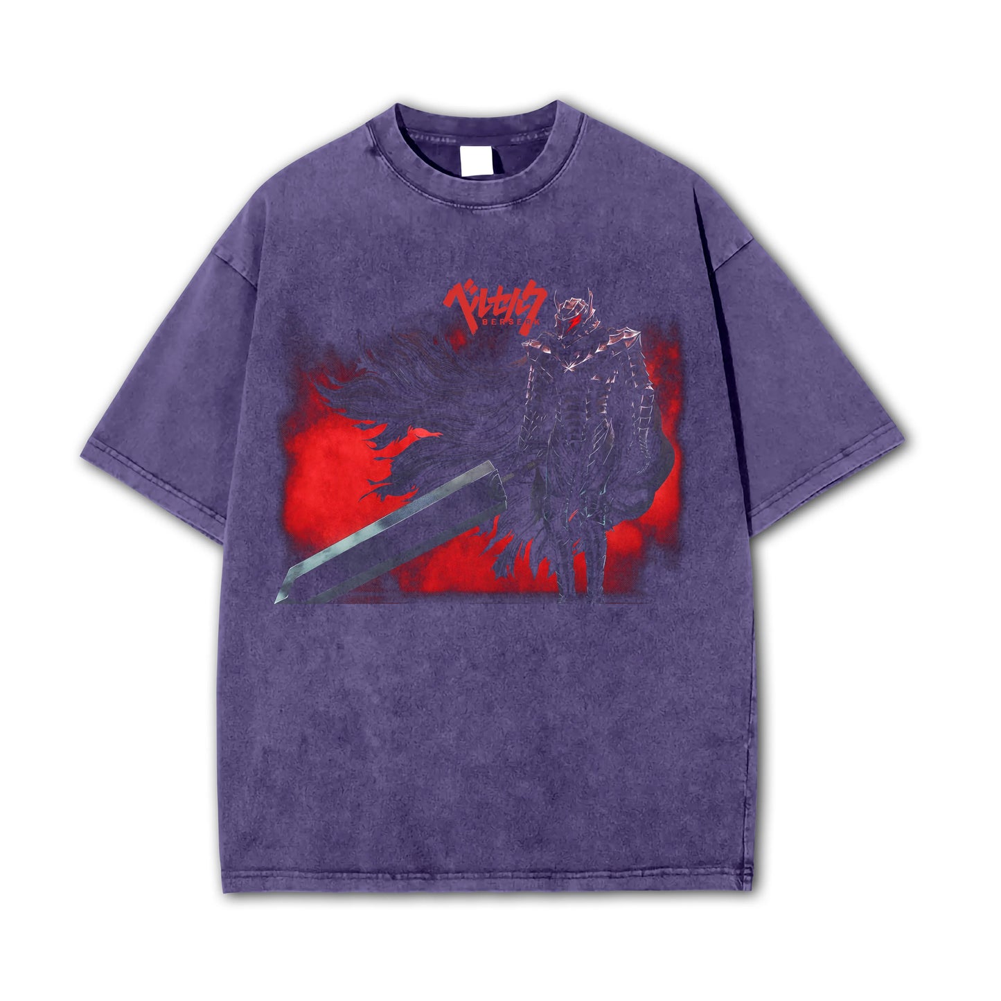 Dark Sword Saga Black Swordsman V9 Vintage T Shirt