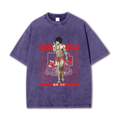 Ultimate Grappler Hanma V10 Vintage T Shirt