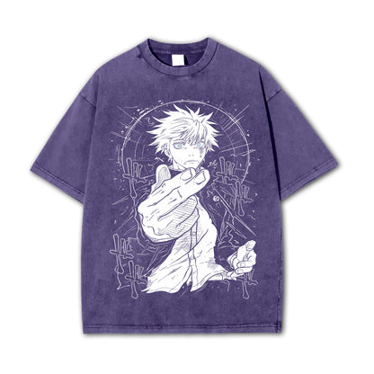 Tokyo Sorcery Satoru Gojo Vintage T Shirt