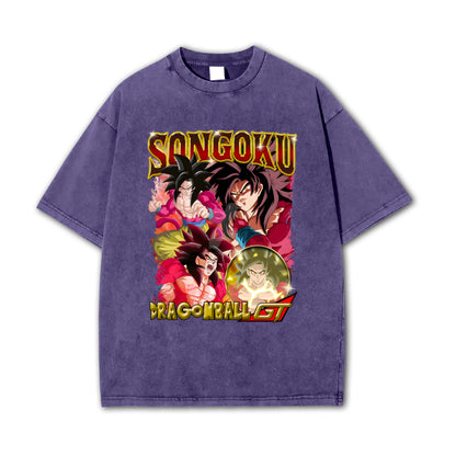 Saiyan Legacy GT Goku Vintage T Shirt