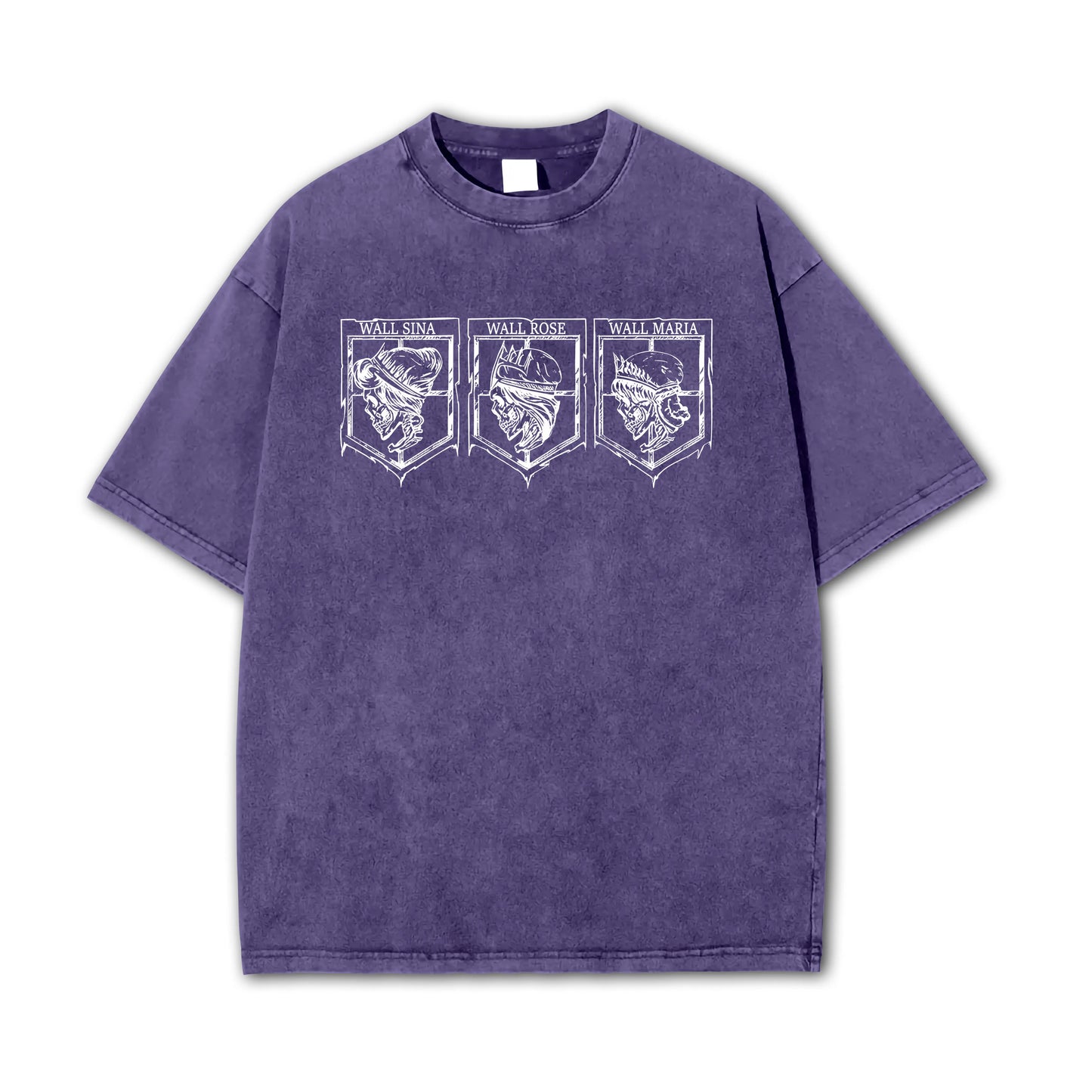 Angriff auf Titan - T-Shirt mit Aufschrift „Wall Territory“