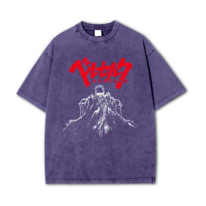 Dark Sword Saga Swordsman Vintage T Shirt