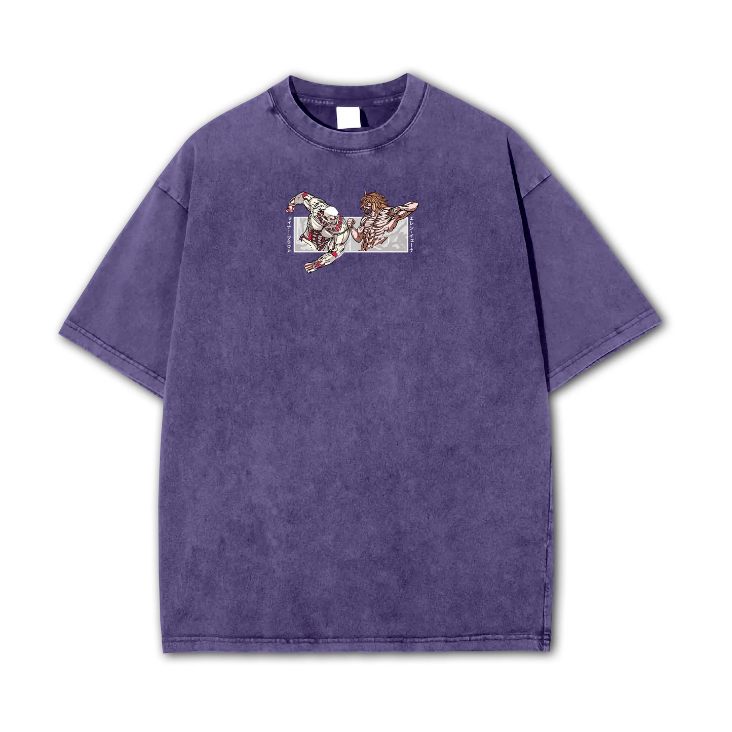 Titan Siege Wall - Titans Fighting Vintage T Shirt