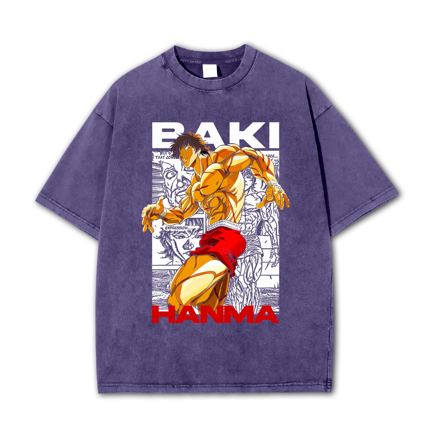 Ultimate Grappler Hanma V4 Vintage T-Shirt