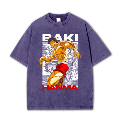 Ultimate Grappler Hanma V4 Vintage T-Shirt