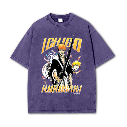 Soul Reaper Ichigo Kurosaki Vintage T Shirt