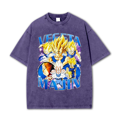 Saiyan Legacy Majin Prince of Pride Vintage T-Shirt