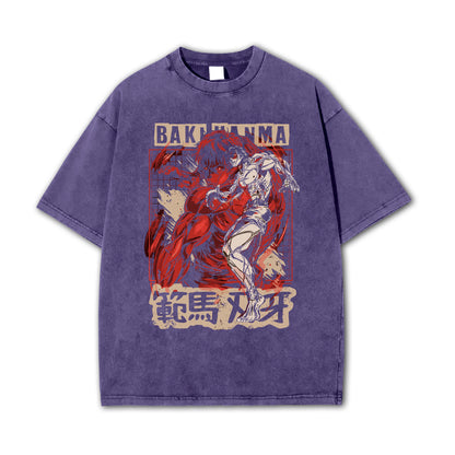 Ultimate Grappler Hanma V2 Vintage T-Shirt