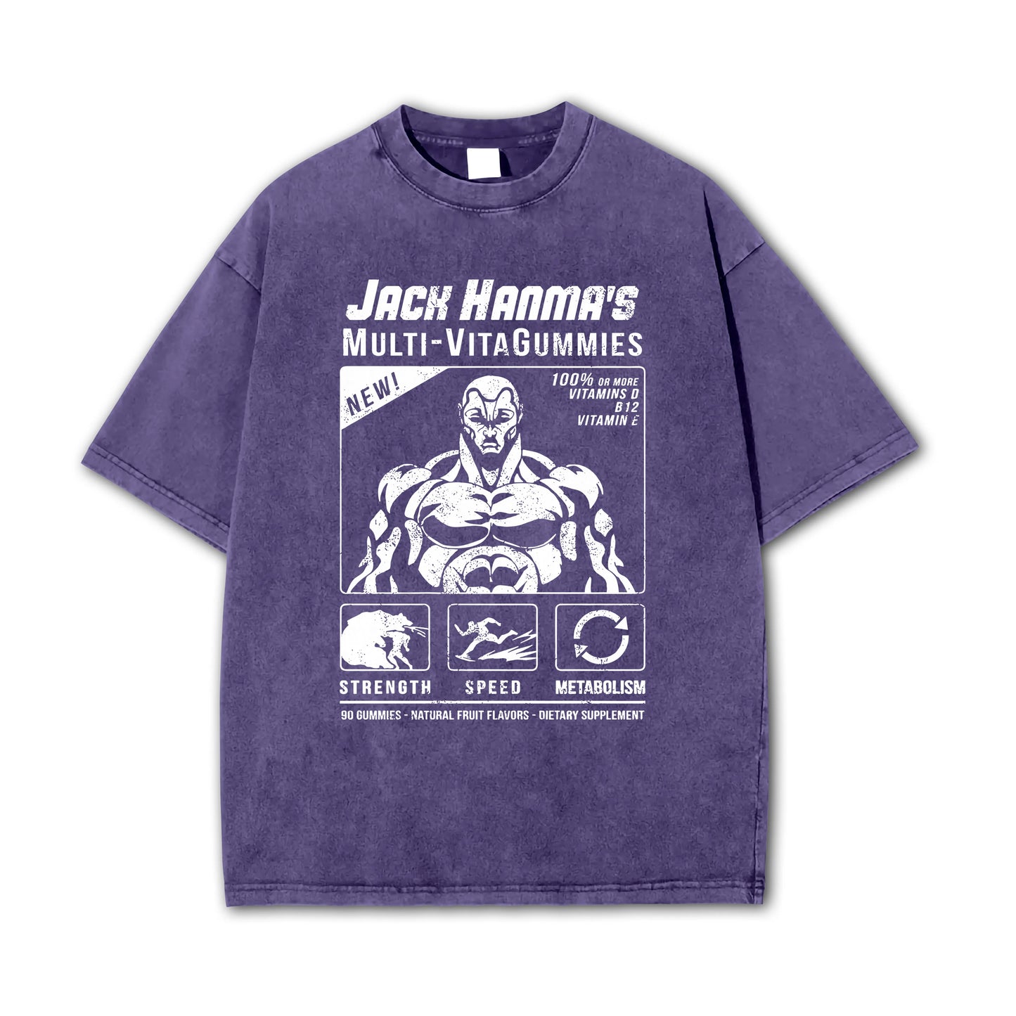 Baki – Jack Hanmas Multi-VitaGummies T-Shirt