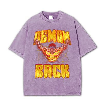 Baki - Yujiro Hanmas Dämonen-Rücken-T-Shirt