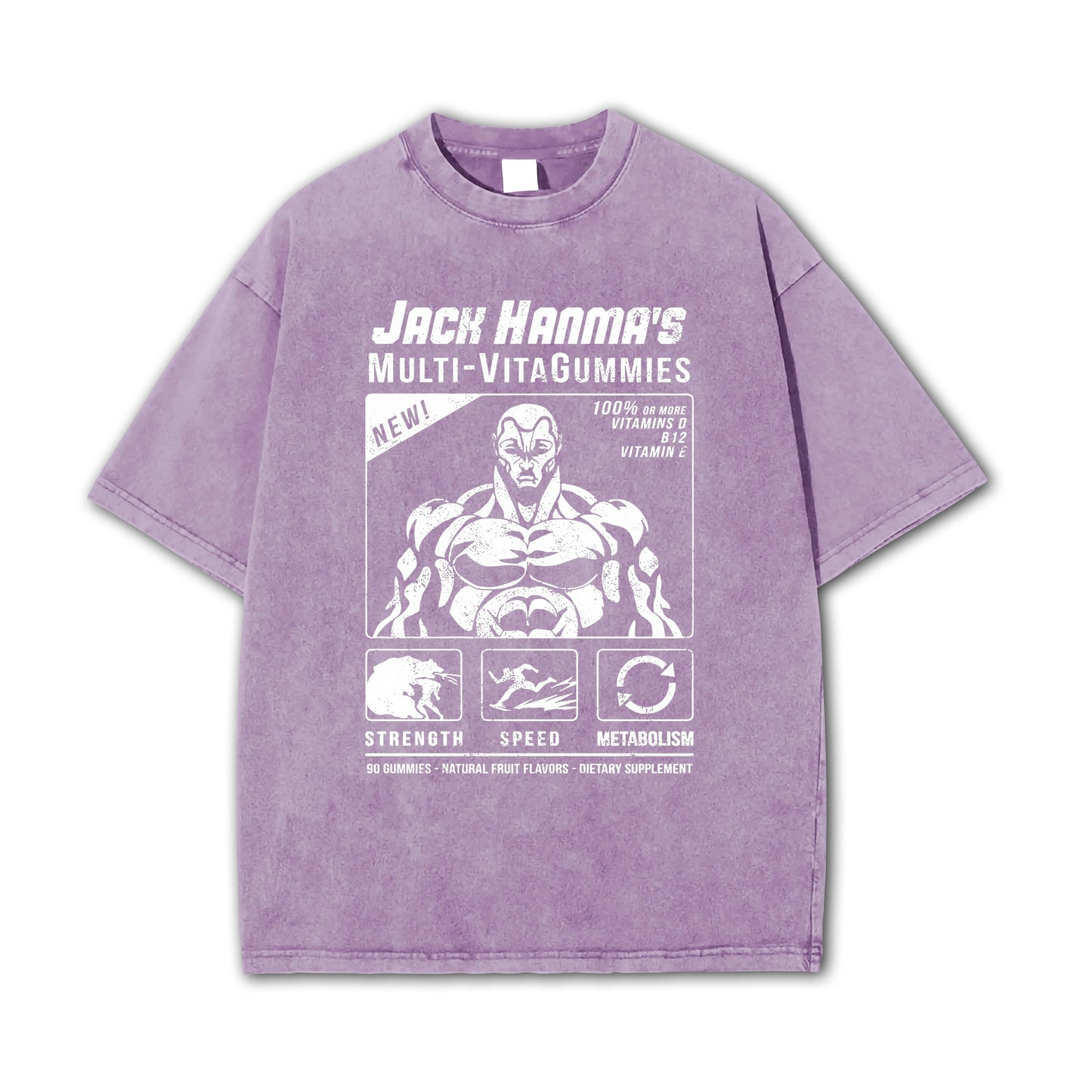Baki – Jack Hanmas Multi-VitaGummies T-Shirt