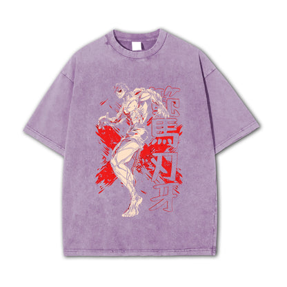 Ultimate Grappler Hanma V7 Vintage T-Shirt