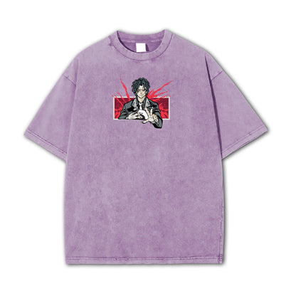 Blade of Demon Hunters Demon Unlucky King Vintage T-Shirt