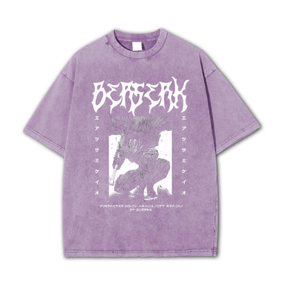 Dark Sword Saga Black Swordsman V2 Vintage T-Shirt