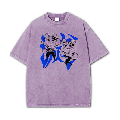 Demon Slayer Muskelmäuse T-Shirt
