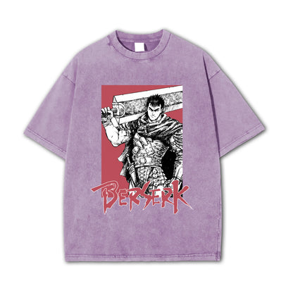 Dark Sword Saga Swordsman V8 Vintage T Shirt