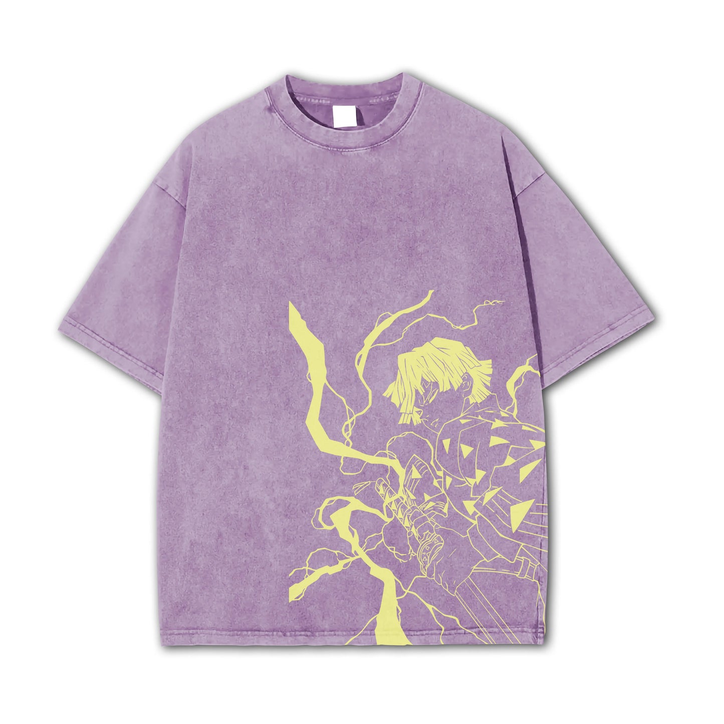 Blade of Demon Hunters Thunder Breather V2 Vintage T-Shirt