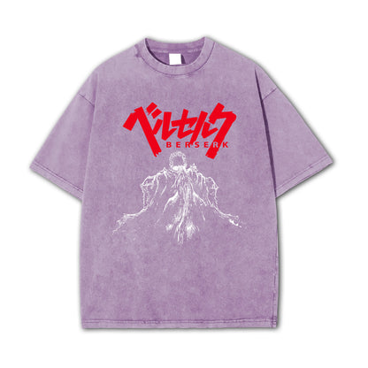 Dark Sword Saga Swordsman Vintage T Shirt